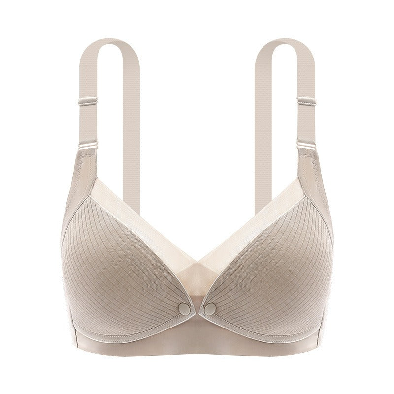 Soutien-Gorge d'Allaitement Sans Coutures – Ouverture Frontale, Doublure Coton, Grande Taille
