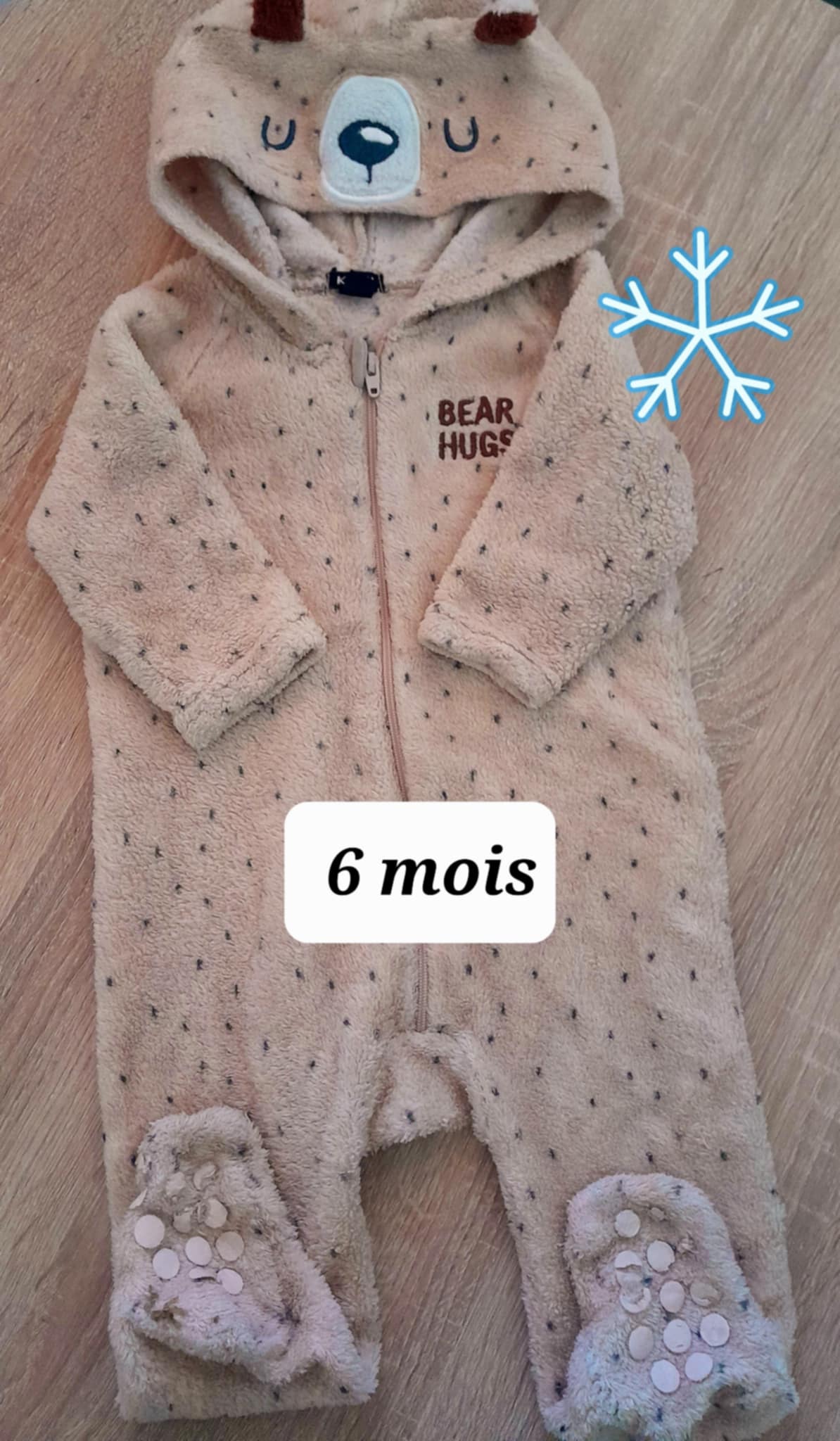 Combinaison d'hiver 6 mois