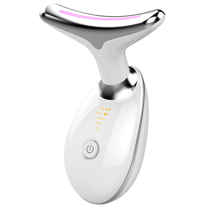 Appareil de Beauté Massant pour le Cou – Luminothérapie 7 Couleurs Anti-Rides