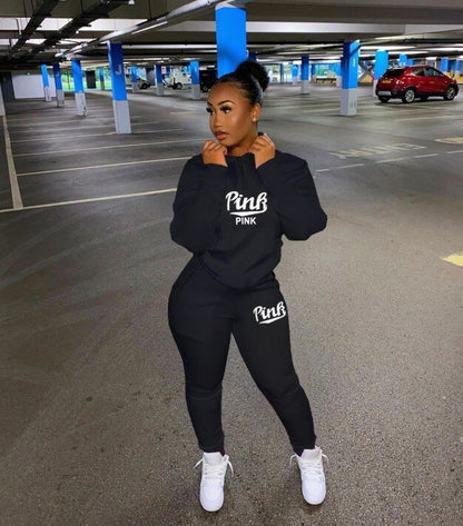 Ensemble Jogging Femme 2 Pièces – Sweat Zippé & Pantalon Sport, Automne/Hiver