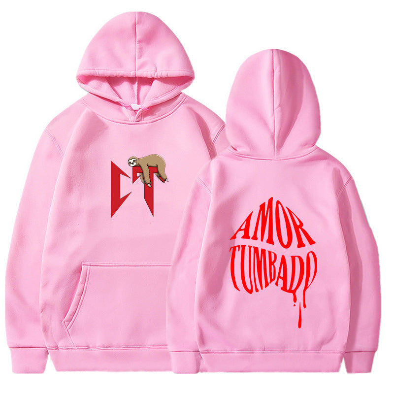 Sweat à capuche unisexe manches longues – Style sport & casual