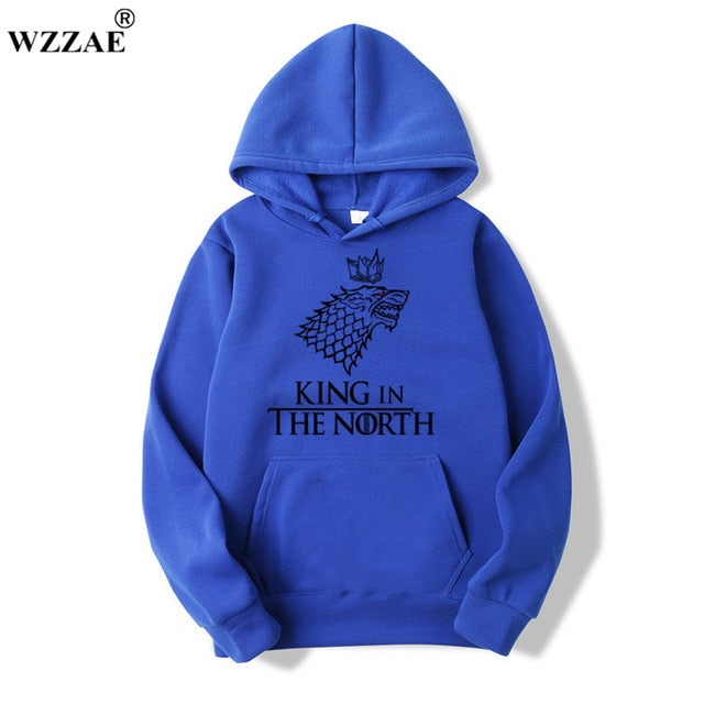 Sweat à capuche unisexe style Hip Hop – Motif loup streetwear