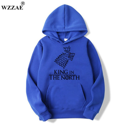 Sweat à capuche unisexe style Hip Hop – Motif loup streetwear