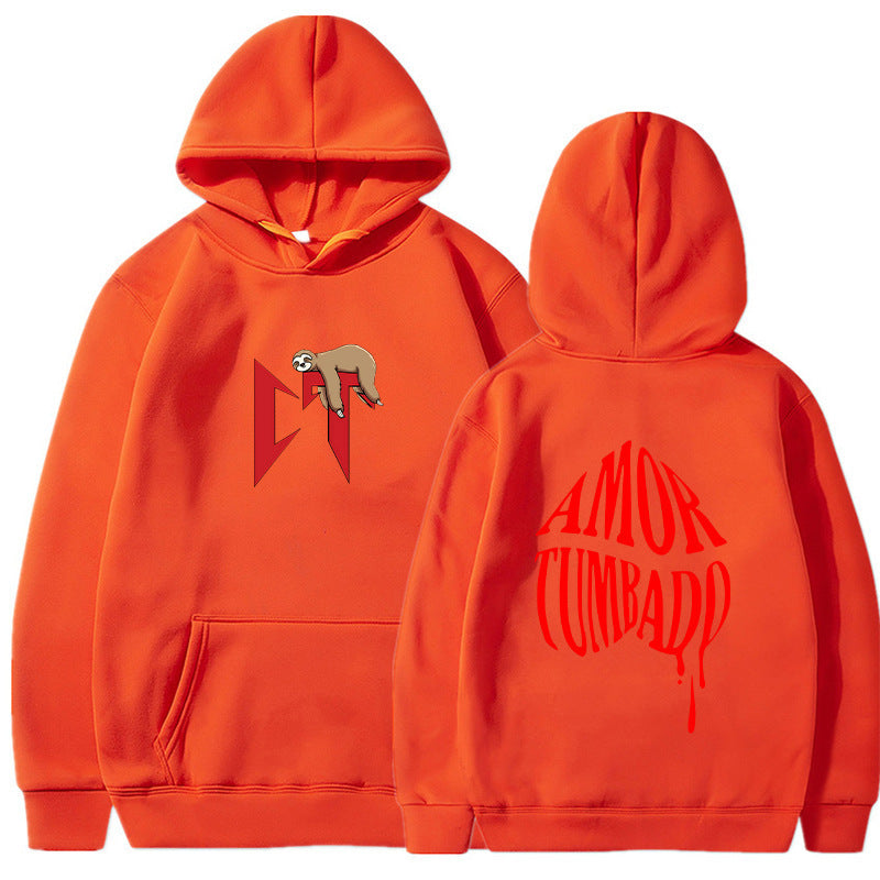 Sweat à capuche unisexe manches longues – Style sport & casual