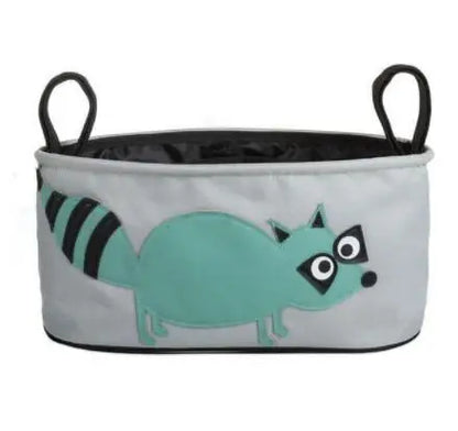 Sac de Rangement Poussette Bébé - Motif Animal Mignon Organisateur Maman