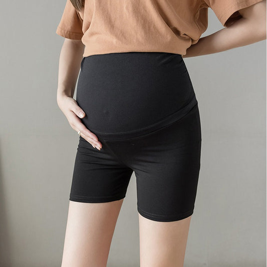 Short de Grossesse Yoga & Sport – Coton Frais, Anti-Transparence, Sans Couture