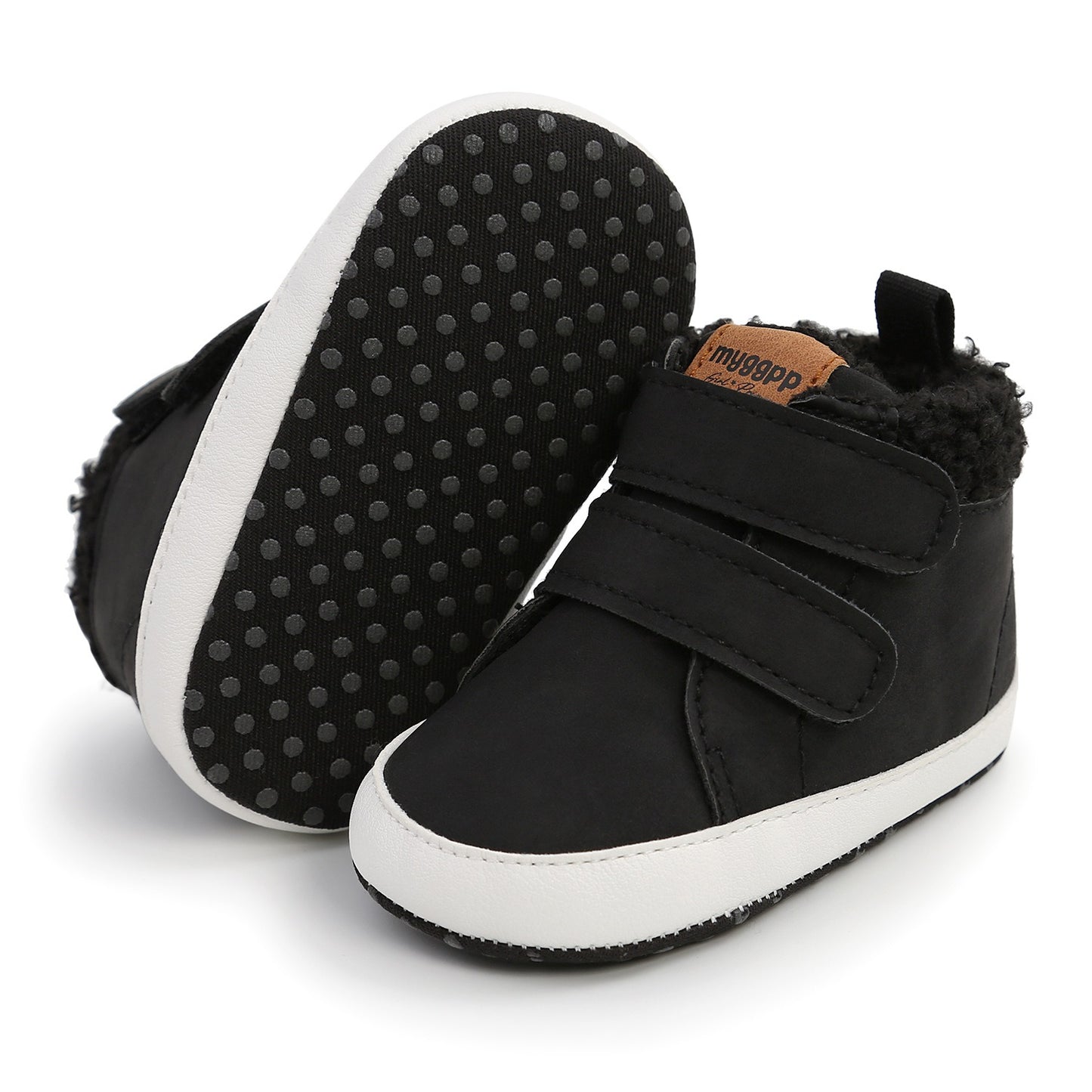 Chaussures montantes pour bébé, automne-hiver,