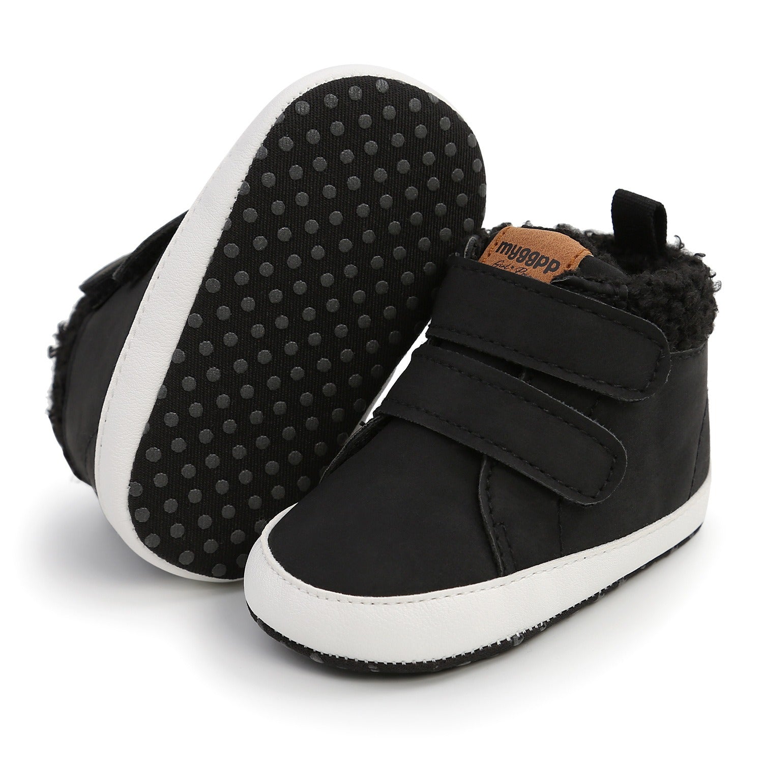 Chaussures montantes pour bébé, automne-hiver,