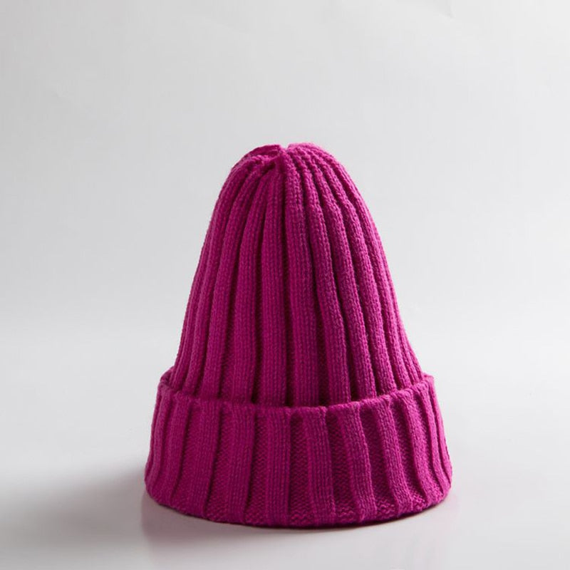 Knitted Kids Beanie Cap Infant Newborn Baby Boy Girl Hat Warm Children Baby Autumn Winter Girls Hat For Kids Toddler Bonnet Cap