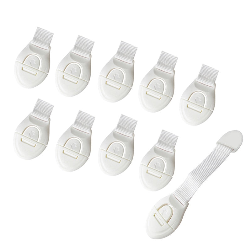 Lot de 10 verrous sécurité enfant