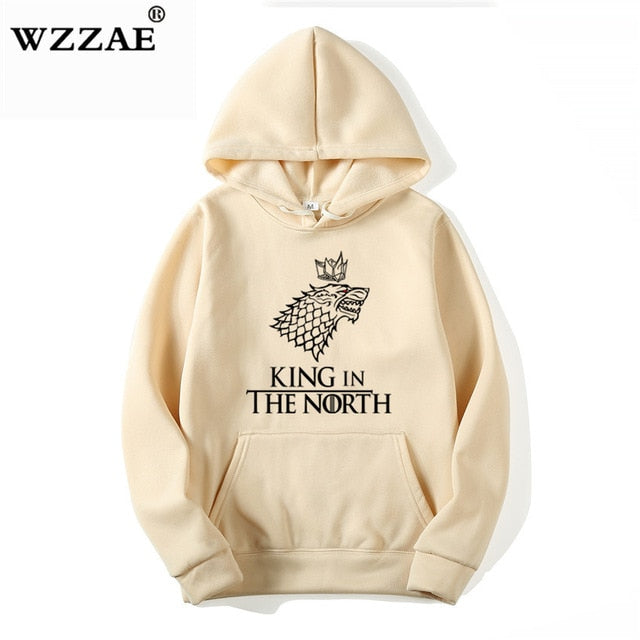 Sweat à capuche unisexe style Hip Hop – Motif loup streetwear