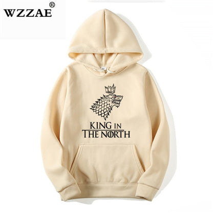 Sweat à capuche unisexe style Hip Hop – Motif loup streetwear