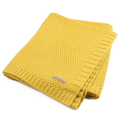 Couverture bébé tricotée