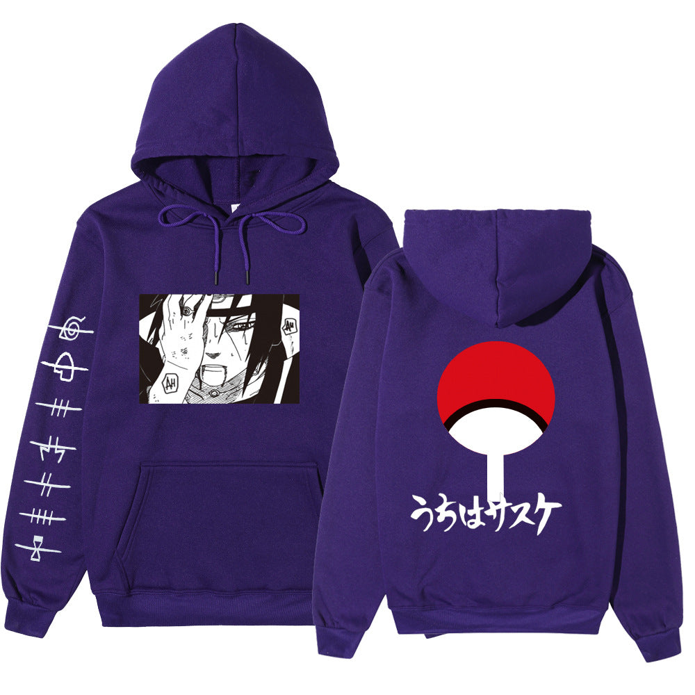 Sweat à capuche Naruto – Uchiha Sasuke | Unisexe Casual