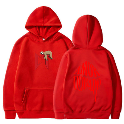 Sweat à capuche unisexe manches longues – Style sport & casual
