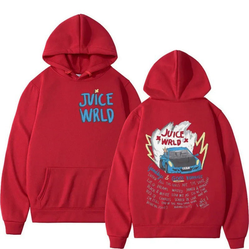 Sweat à Capuche Anime Unisexe – Imprimé Rétro Style Hip-Hop Homme & Femme