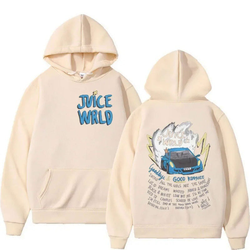 Sweat à Capuche Anime Unisexe – Imprimé Rétro Style Hip-Hop Homme & Femme
