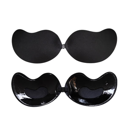 Mango-shaped Invisible Bra, Clip Closure, Breathable, Wire-free, Push-up Bra