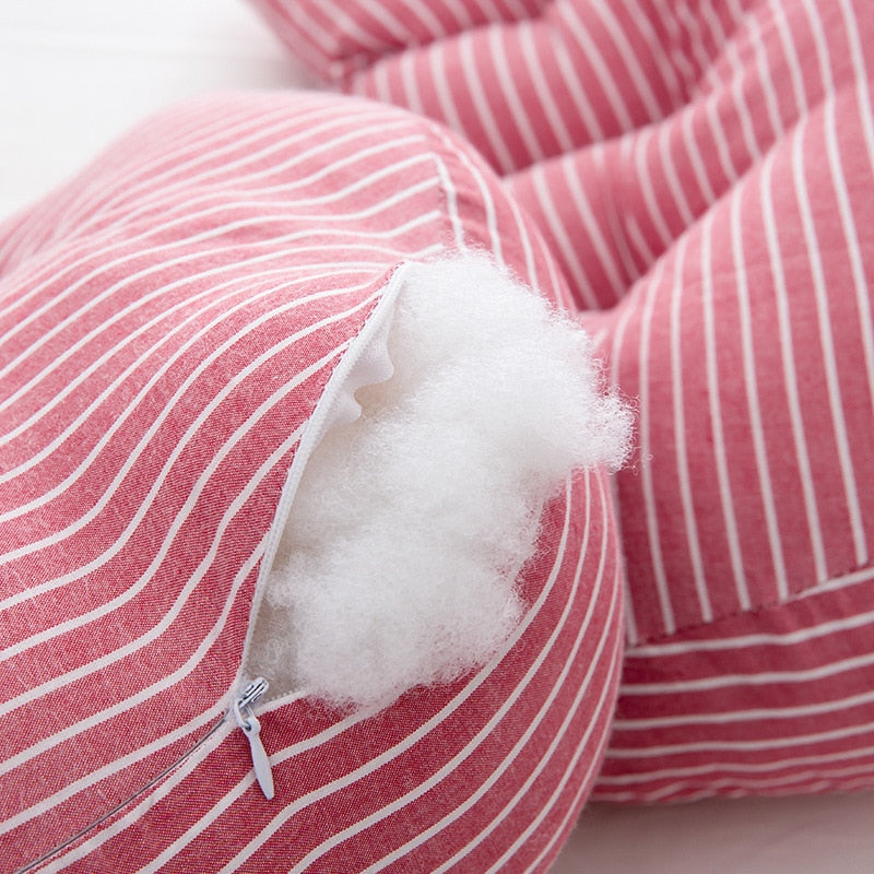 Oreiller de grossesse en U – Soutien du ventre, confort pour dormir sur le côté