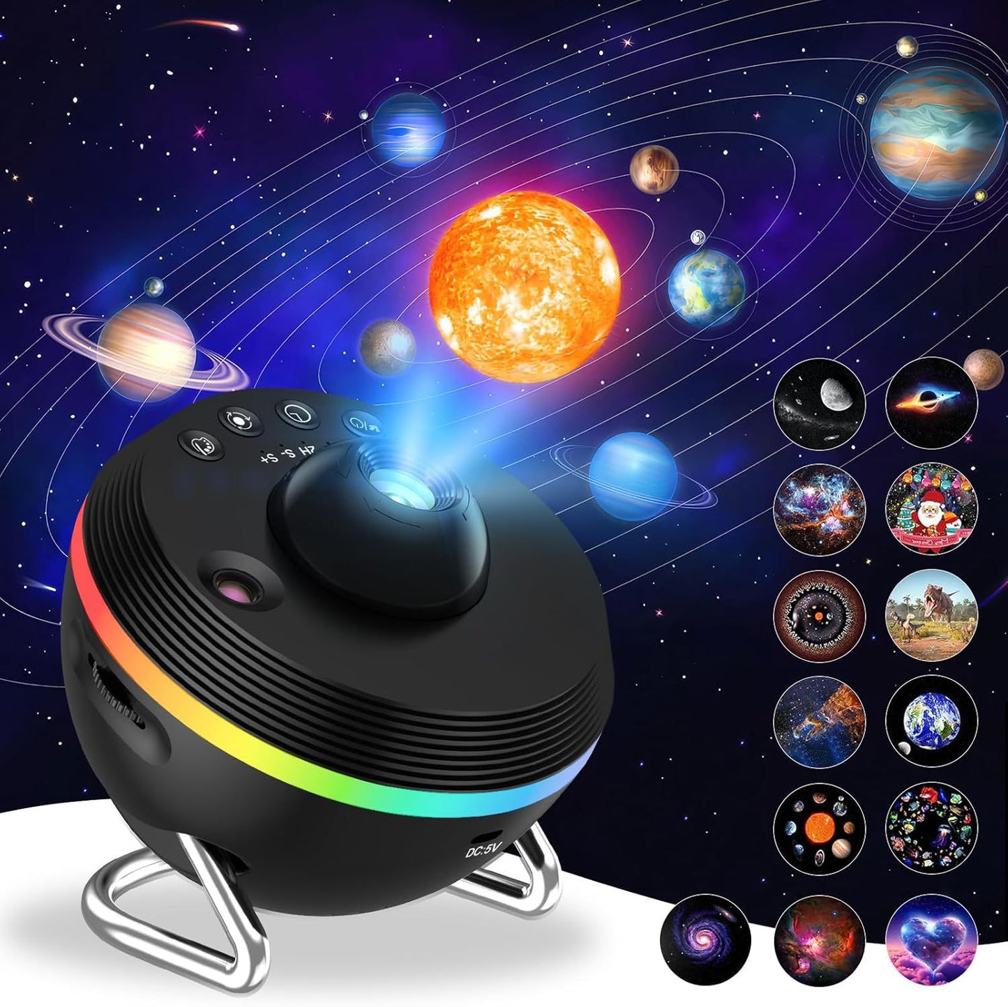 Lampe de Projection Météore Dynamique – Projecteur d'Étoiles Galaxie Ciel Étoilé Ambiance Chambre
