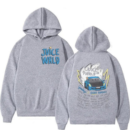 Sweat à Capuche Anime Unisexe – Imprimé Rétro Style Hip-Hop Homme & Femme