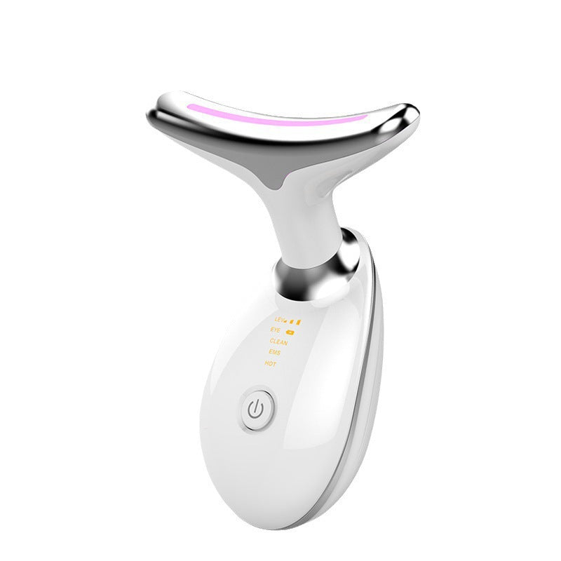 Appareil de Beauté Massant pour le Cou – Luminothérapie 7 Couleurs Anti-Rides
