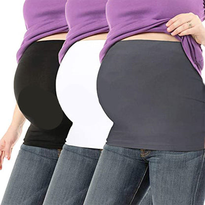 Seamless Maternity Belt – Non-Slip Silicone Abdominal Support, Pant Extender