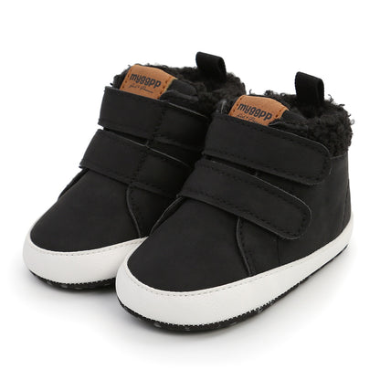 Baby high-top shoes, autumn-winter,