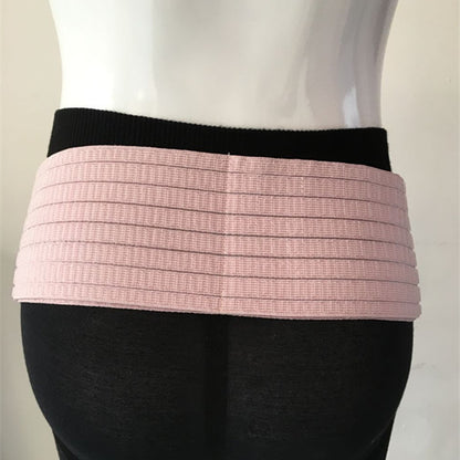 Ceinture de soutien ventral double couche – Maternité & post-partum, respirante et confortable