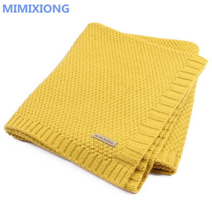 Couverture bébé tricotée