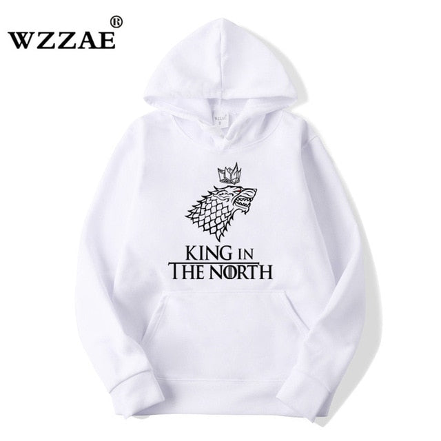 Sweat à capuche unisexe style Hip Hop – Motif loup streetwear
