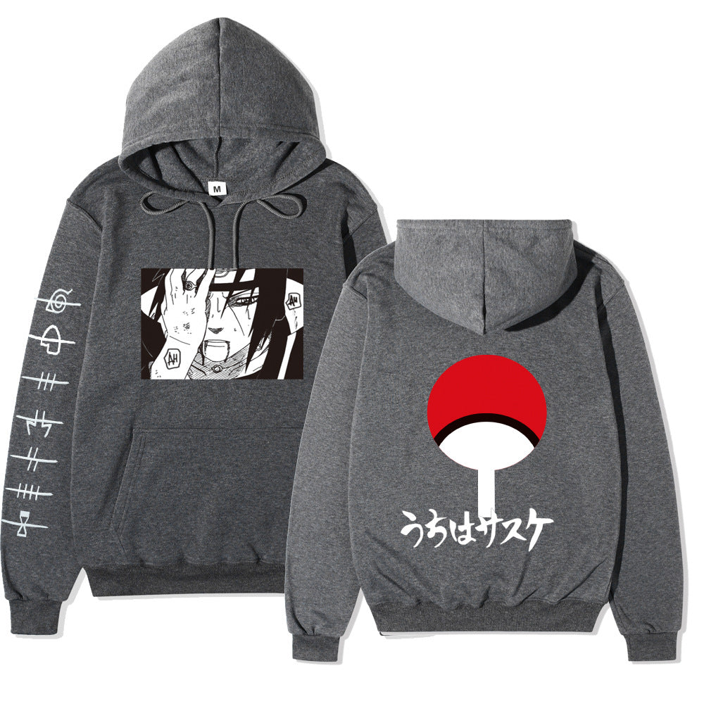 Sweat à capuche Naruto – Uchiha Sasuke | Unisexe Casual