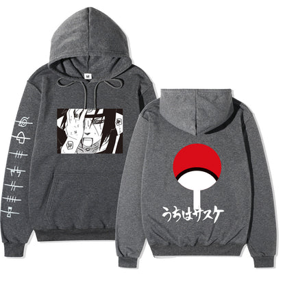 Sweat à capuche Naruto – Uchiha Sasuke | Unisexe Casual