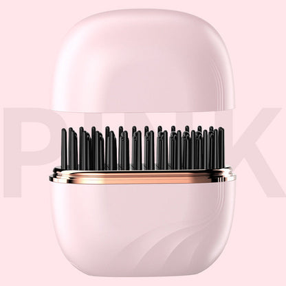 Cordless Rechargeable Hair Straightening Comb – Gentle Straightening & Volume